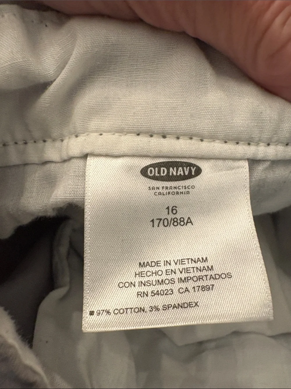Old Navy Light Gray Women's Bermuda Shorts